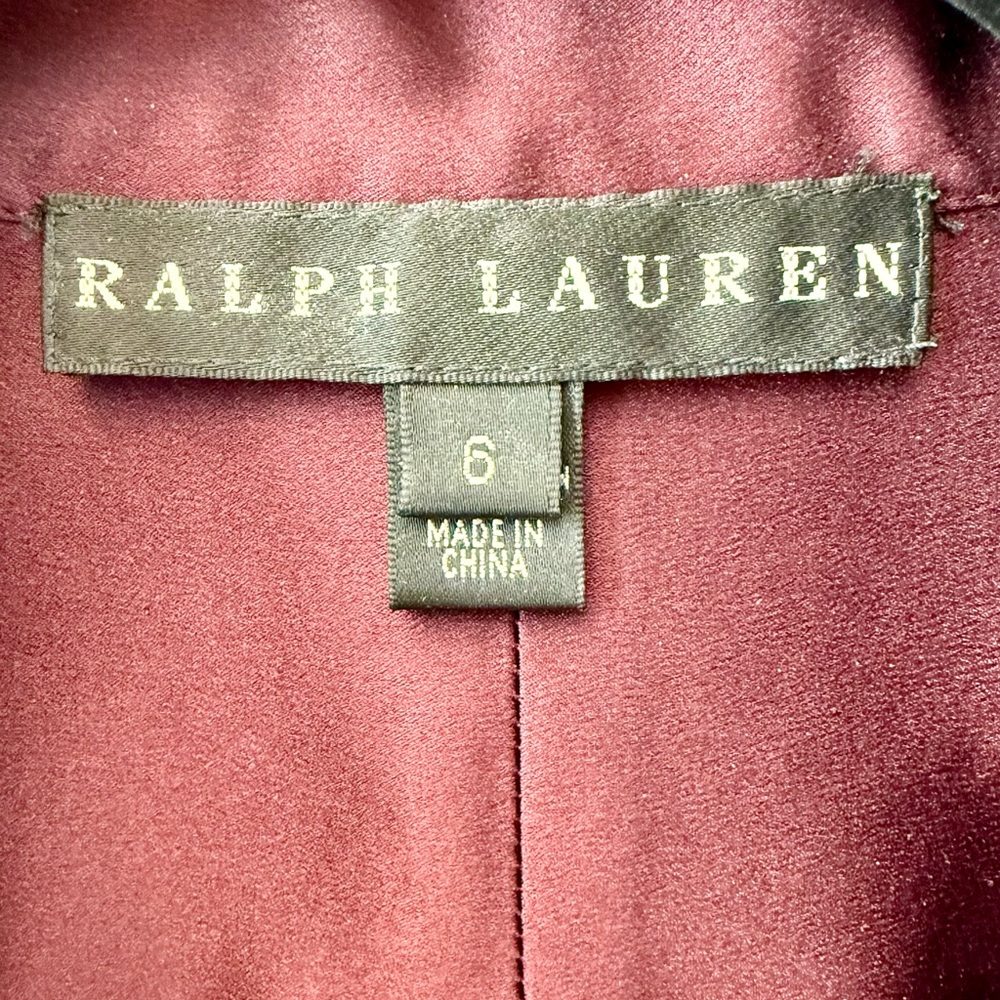 Ralph Lauren Silk Button Down - Picture 2 of 5
